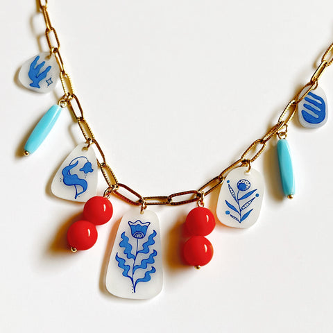 Maximalist Charm Necklace