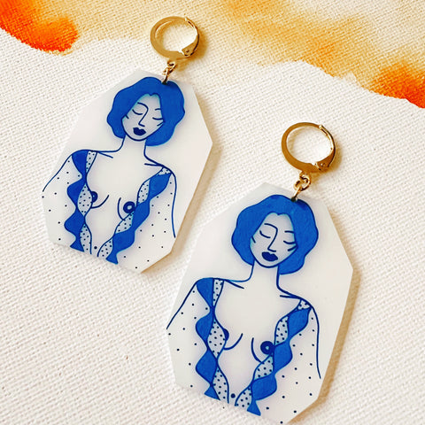 Painted Lady Earrings