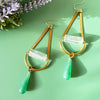 More is More: Green + Clear Marbled Lucite