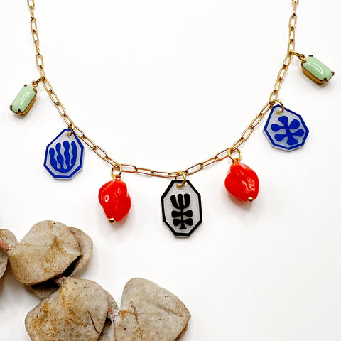 Mega-Babe Charm Necklace: Ready to Ship!