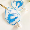Swan Earrings