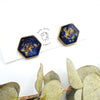 Large Hex Galaxy Studs