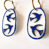 Bird Duet Hoop Charms (Made to Order)