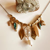 Vintage Cluster Necklace