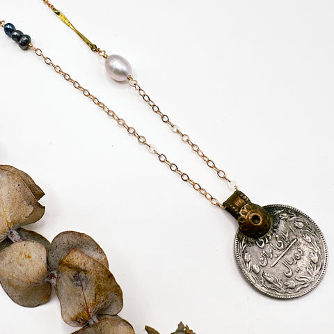 Vintage Coin Necklace