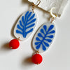 Abstract Drops With Vintage Lucite