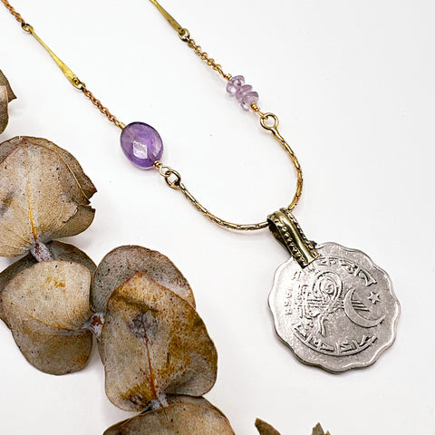 Vintage Coin Necklace