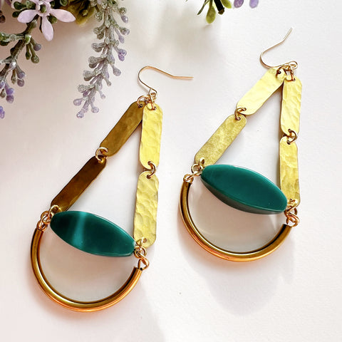 More is More: Dark Green Lucite