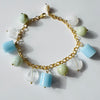 Vintage Charm Bracelet: Pastels