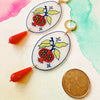 Pomegranate Earrings