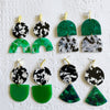 Cellulose Acetate: Alsace Earrings