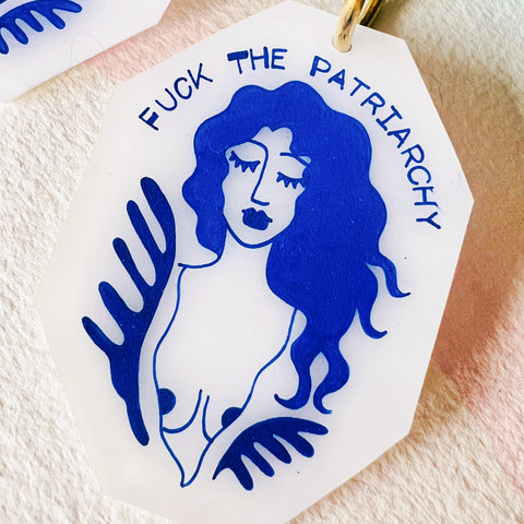 F#CK The Patriarchy Earrings