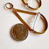 More is More Earrings: Clear Lucite