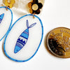 Feesh Drops With Floral Posts