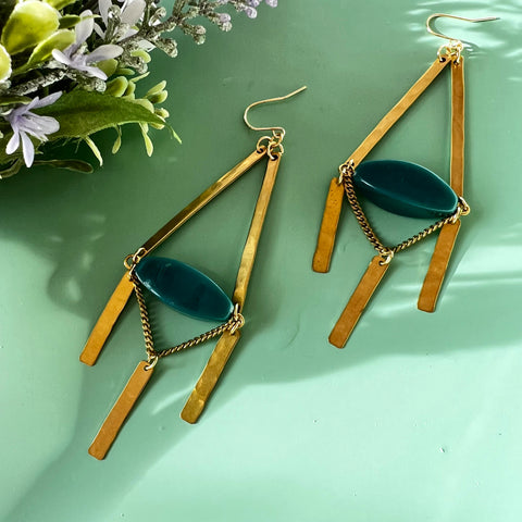 More is More: Dark Green Lucite