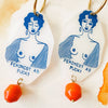 Feminist Earrings