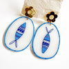 Feesh Drops With Floral Posts