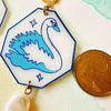Classic Swan Earrings