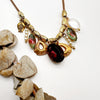 Vintage Cluster Necklace