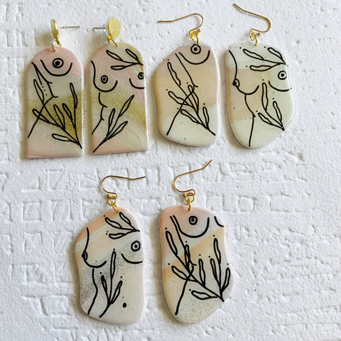 Fine Line Earrings