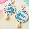 Classic Swan Earrings