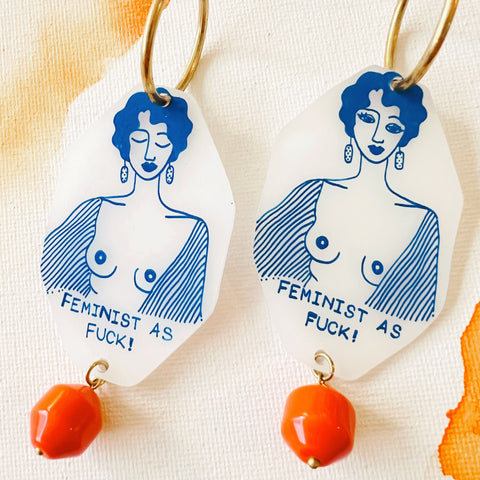 Feminist Earrings