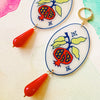 Pomegranate Earrings