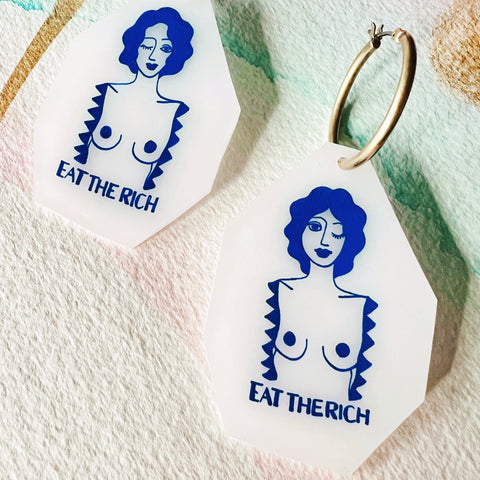 Eat The Rich Earrings