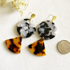 Cellulose Acetate Earrings Surprise Bag