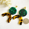 Cellulose Acetate Earrings Surprise Bag