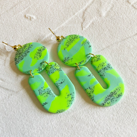 Pattern Clash Earrings
