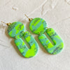 Pattern Clash Earrings