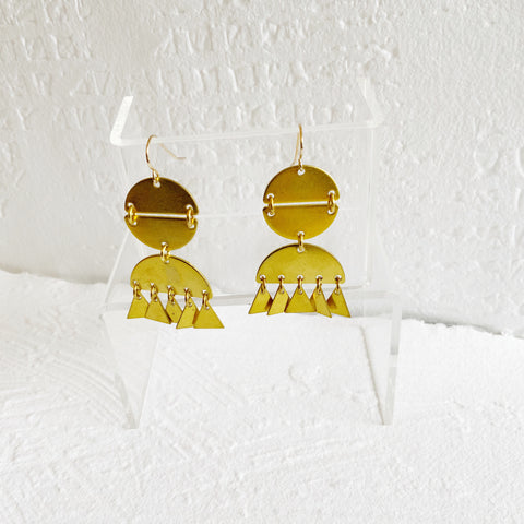 Brass Earrings