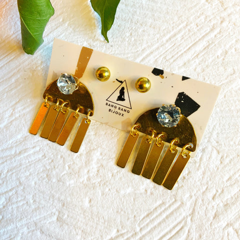 Mini Swarovski Tassel Drops: 4 in 1 Earring Pack