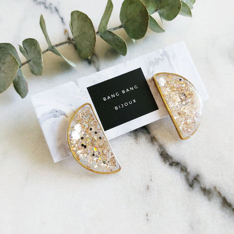 Galaxy Studs: Half-Moons