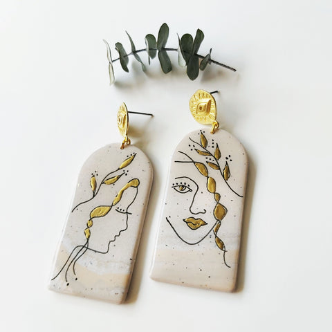 Free-hand Earrings