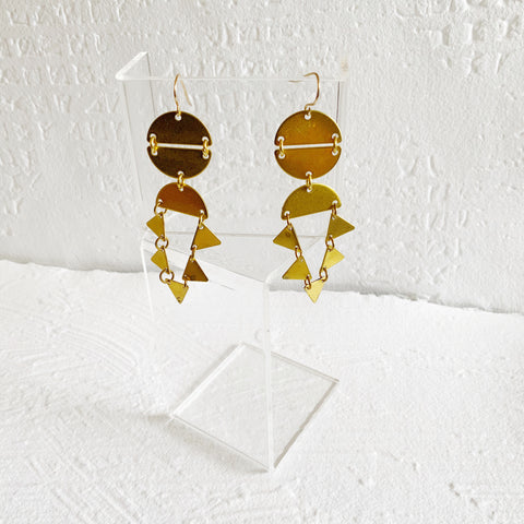 Brass Earrings