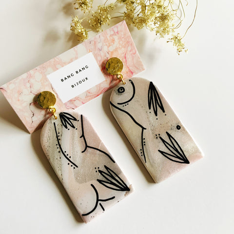 Fine Lines Earrings