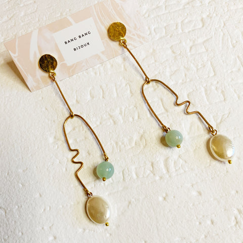 Trapeze Earrings