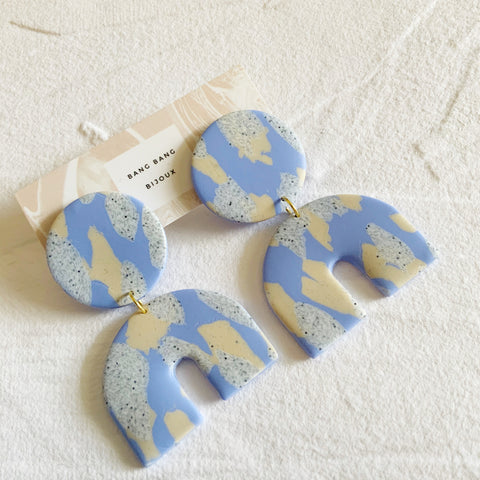 Pattern Clash Earrings