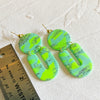 Pattern Clash Earrings