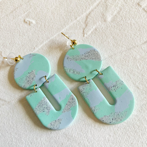 Pattern Clash Earrings