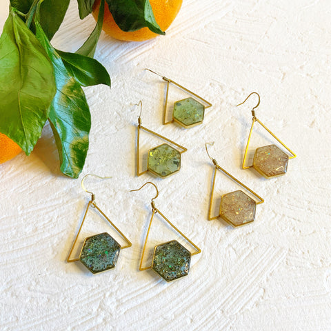 Triangle Drops: Multiple Colours Available