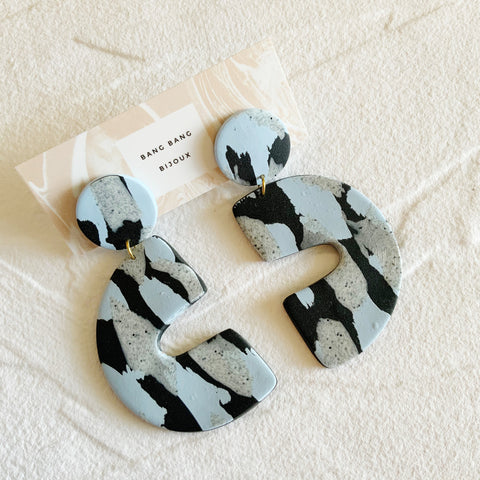 Pattern Clash Earrings