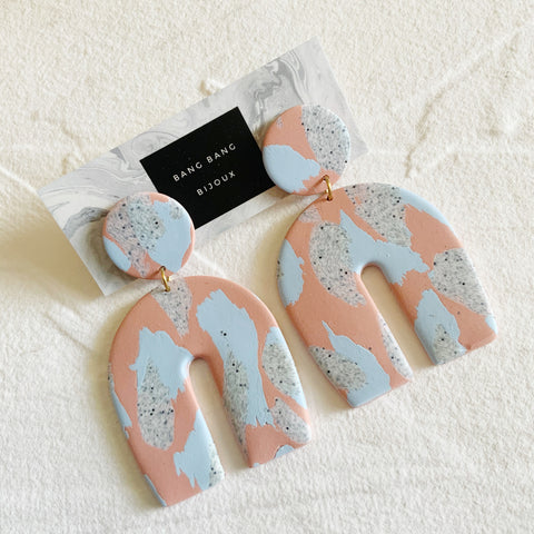 Pattern Clash Earrings