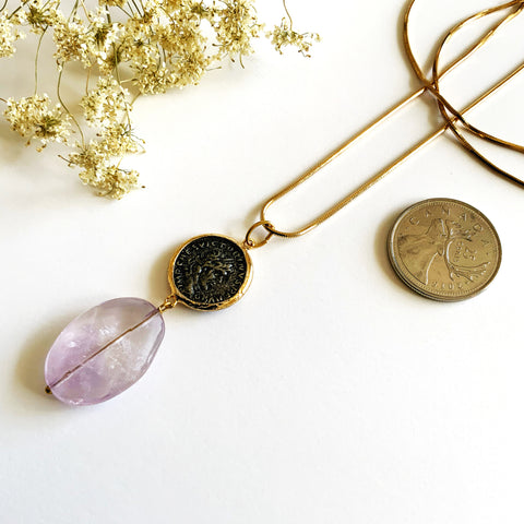 Nostalgia Necklace: Amethyst