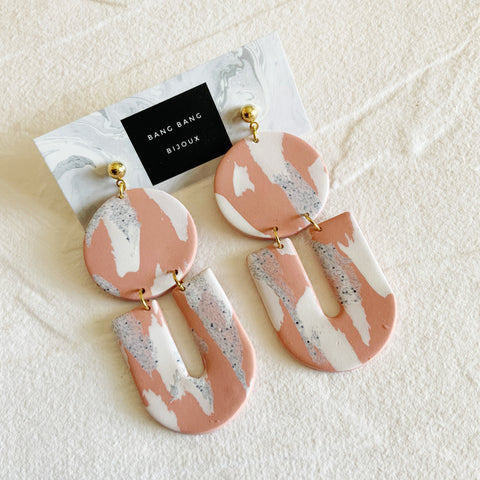 Pattern Clash Earrings