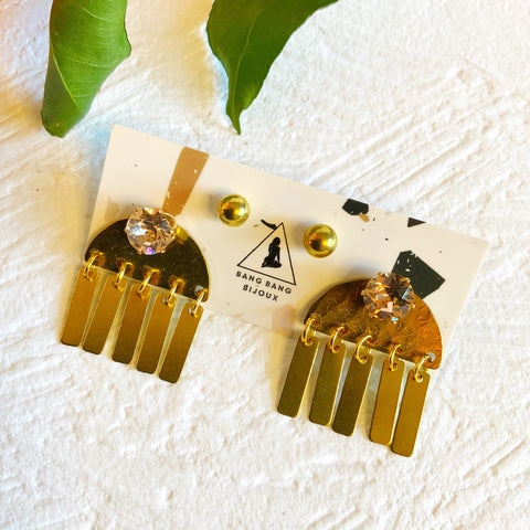 Mini Swarovski Tassel Drops: 4 in 1 Earring Pack