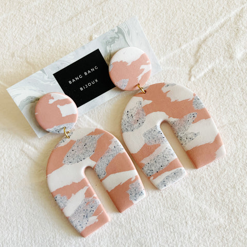 Pattern Clash Earrings