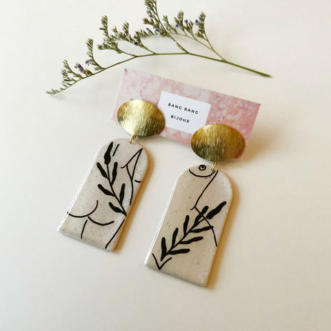 Fine Line Earrings